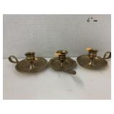 Brass Metal Candlestick Holders