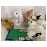 Stuffed bunnies and misc
