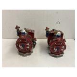 Fire train banks/bookends