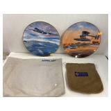 PanAm pioneer flights collector plates