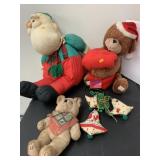 Christmas stuffed toys