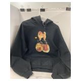 Pomeranian dog hooded sweatshirt (L)