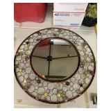 Round mirror, approx D 30in