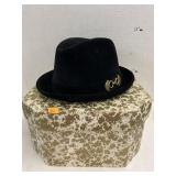 Richmond Brothers velvet hat