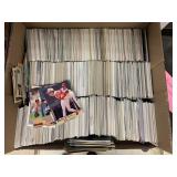 Flat of Baseball Cards collector Trading