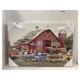 Chevy canvas print