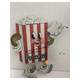 Metal Popcorn Sign