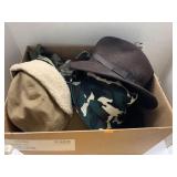 Box of Hats, scarf
