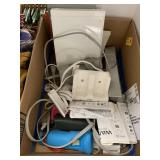 Wii game console and accessories, unknown working