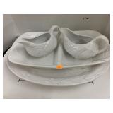 4 Pc Serving Set, Gallery Harvest