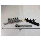 Craftsman hex/torx head socket set