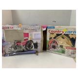 Wheelchair Toy and Barn yard toy