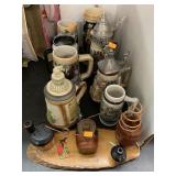Steins and Decor, 1 plastic cup