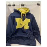 University of Michigan hooded sweatshirt (S)