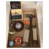 Navy Book, Hammer, misc tools