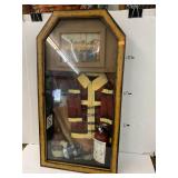 Firefighter shadow box decor