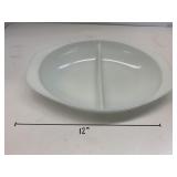 1963 Pyrex divided dish