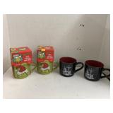 Grinch cocoa sets & Faith, Hope,& Love mugs
