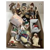Snowman decor and misc
