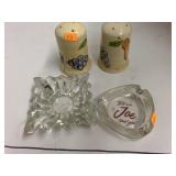 S&P Shakers and 2 Ash Trays