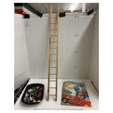 Toy Bugs, Wooden ladder, coloring book