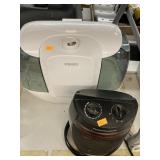 Ceramic heater & Homedics humidifier