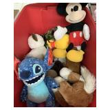 Tote of build-a-bears and misc