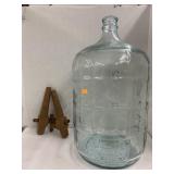 Wood Beer Taps and Glass Bottle