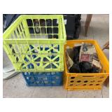 3 Plastic Crates