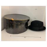 Vintage Hat and Box, Stetson