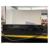Panasonic video cassette recorder, powers on