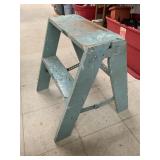 Wooden step stool