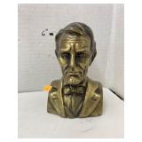 Brass Lincoln Bust