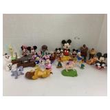 Disney Character toys, Mickey and Minnie Mouse