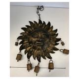Metal Sun Wind Chime