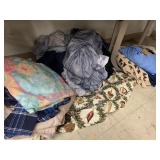 King sized sheets and misc
