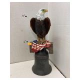 Resin Eagle on Liberty Bell