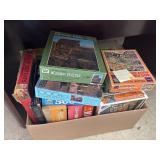 Box of Puzzles - approx 20 cnt