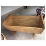 Wooden Doll Cradle