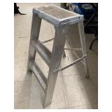 Metal step stool