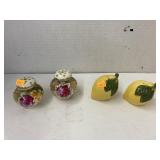 Vntg salt/pepper shakers