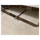 Saws and pick axe