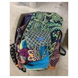 Box of Vera Bradley bags/purses and misc