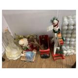 Assorted Christmas decor