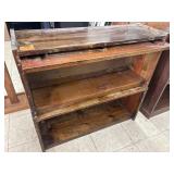 2 Pieces Stackable Shelves - 1 missing door