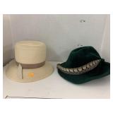 2 Ladies Vintage Hats