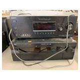 Sony audio / video center and Yamaha receiver -