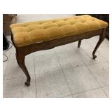 Piano bench with piano books