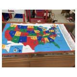 United States Lap Quilt or Wall Hanging