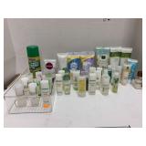 Foot Lotions, Hair Soaps & Conditions w Plastic